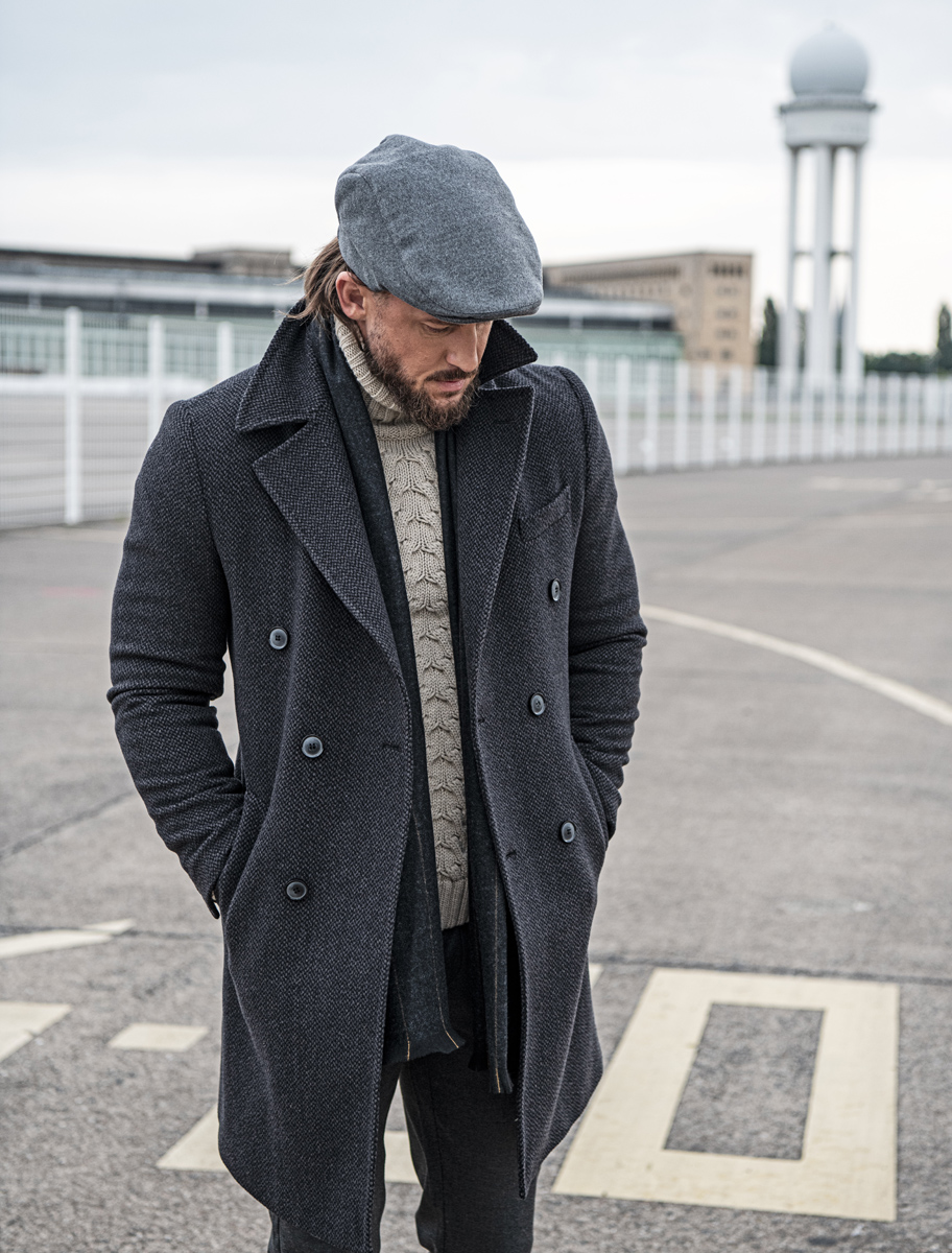 Jaka czapka do płaszcza męskiego?