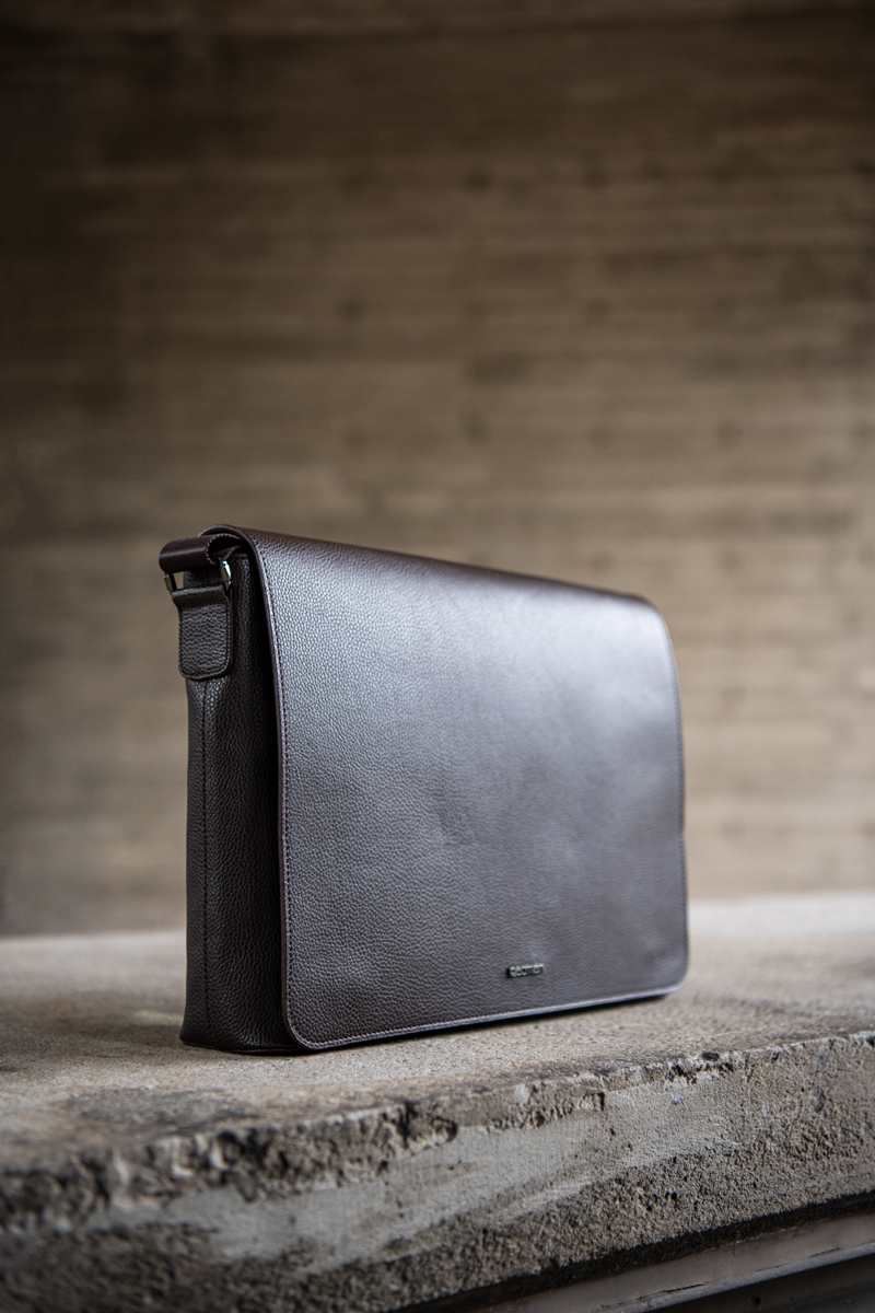 Skórzana torba czarna