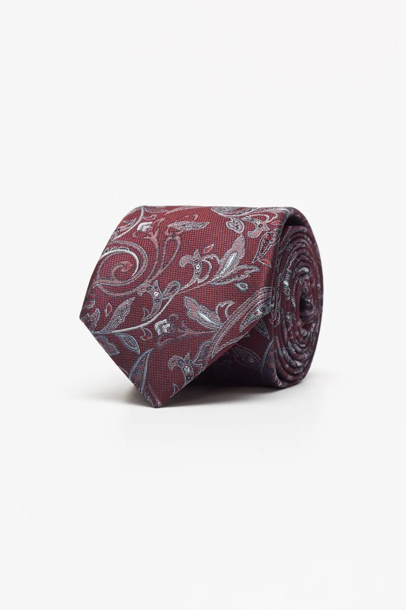 KRAWAT PAISLEY BORDO 212