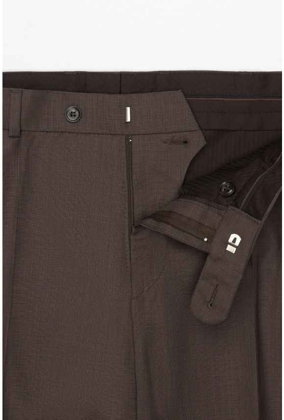 SPODNIE MULA 325 BRĄZOWE Z WEŁNĄ