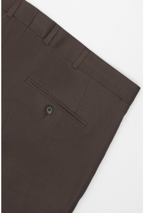 SPODNIE MULA 325 BRĄZOWE Z WEŁNĄ