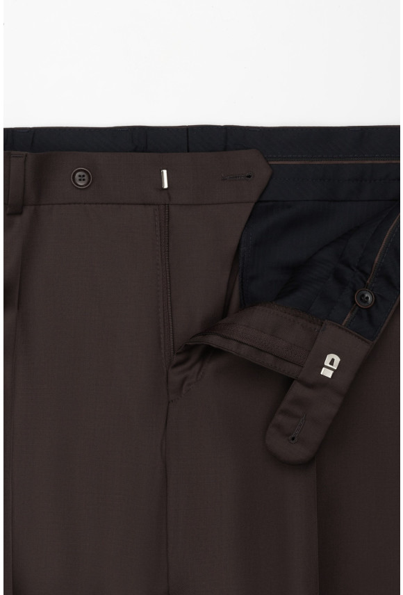 SPODNIE DESANA 325 BRĄZOWE Z WEŁNĄ