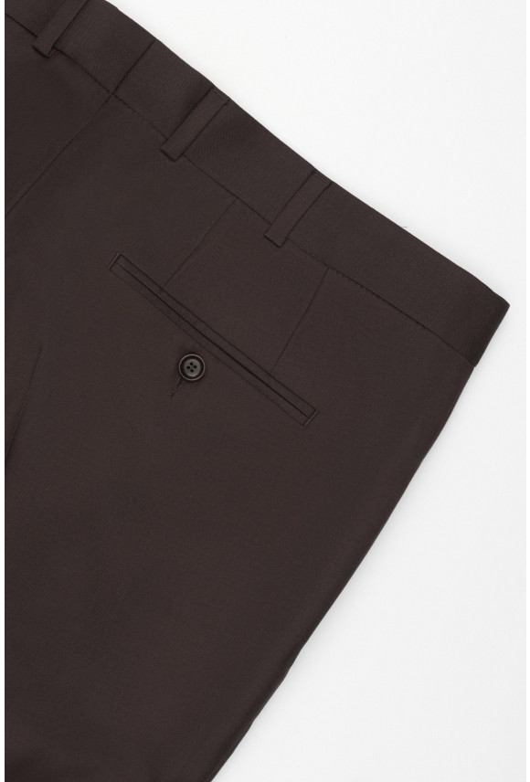 SPODNIE DESANA 325 BRĄZOWE Z WEŁNĄ