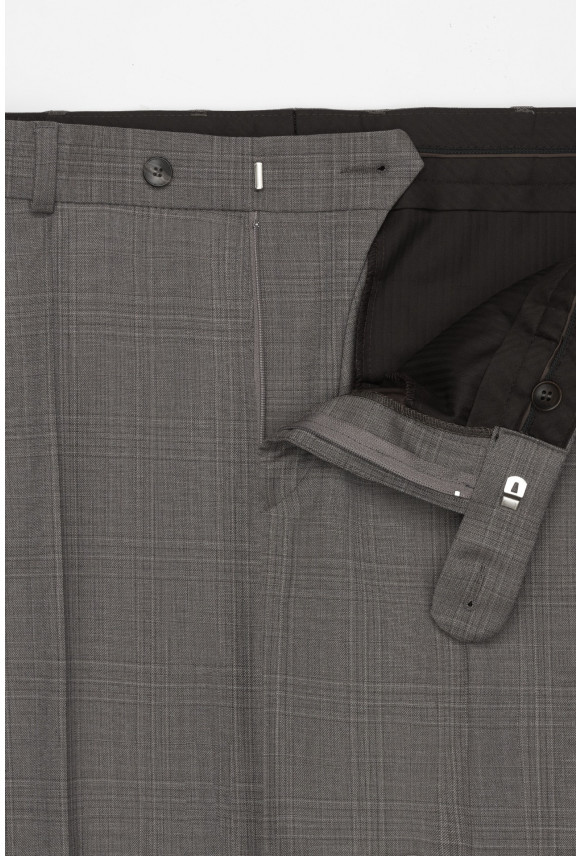 SPODNIE CRATO 325 BRĄZOWE Z WEŁNĄ