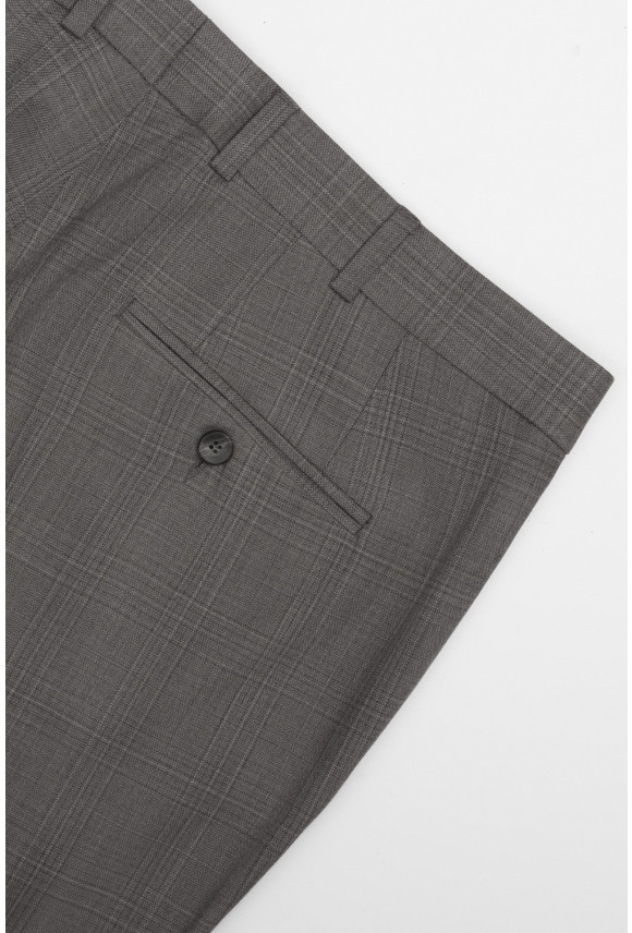 SPODNIE CRATO 316 BRĄZOWE Z WEŁNĄ