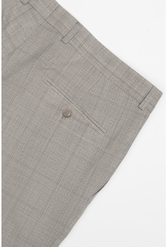 SPODNIE ANDRIA 323 BEŻOWE Z WEŁNY