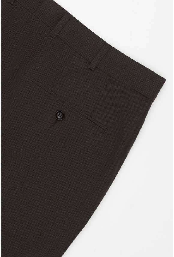 SPODNIE ZORITA 325 BRĄZOWE Z WEŁNĄ