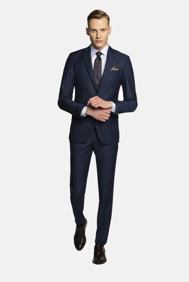 GARNITUR LAVIN 312 GRANATOWY SUPER SLIM FIT JEDNORZĘDOWY GARNITUR LAVIN 312 GRANATOWY SUPER SLIM FIT JEDNORZĘDOWY