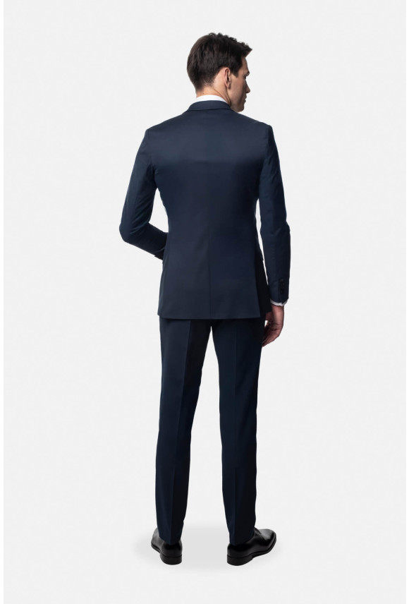 GARNITUR LAMMAS 315 GRANATOWY SLIM FIT