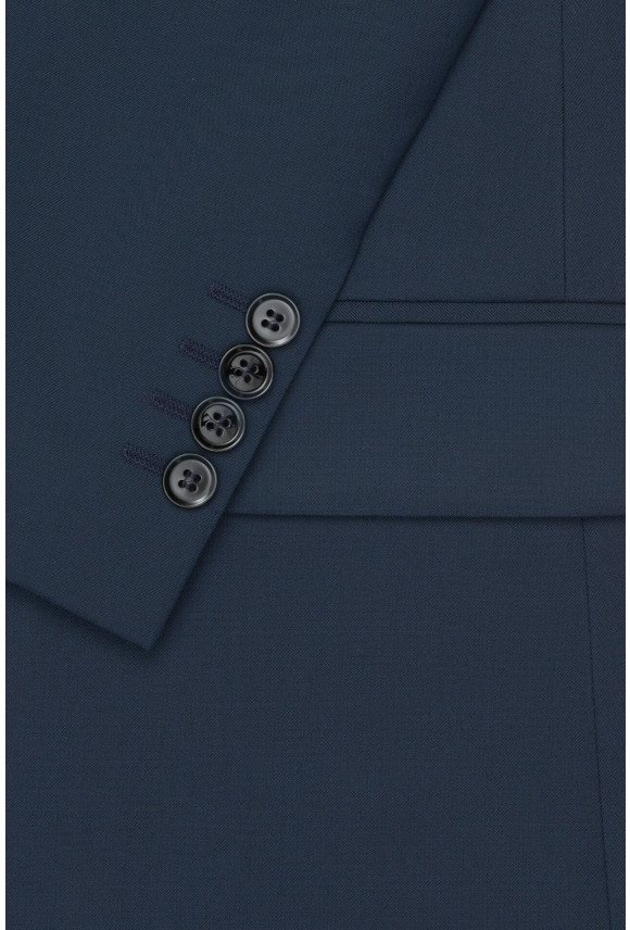 GARNITUR LAMMAS 315 GRANATOWY SLIM FIT