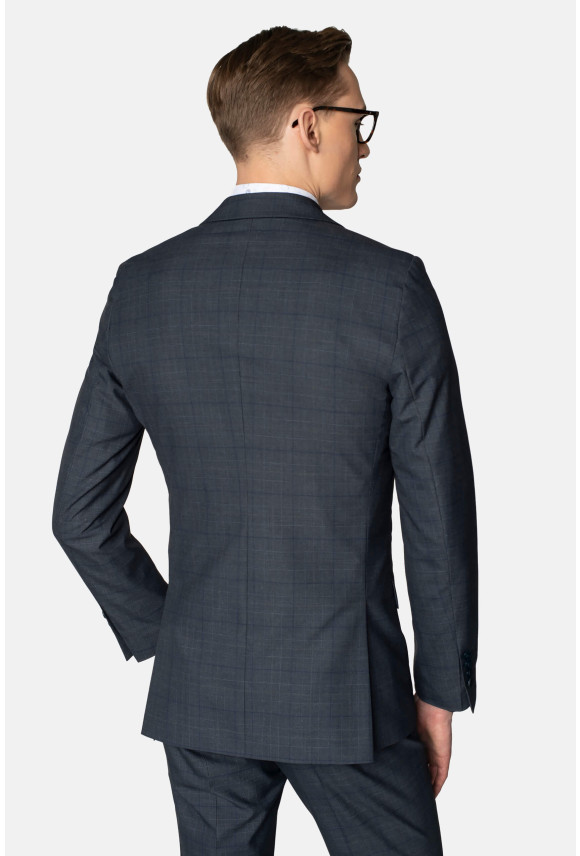 MARYNARKA BARNI GRAFITOWA SLIM FIT