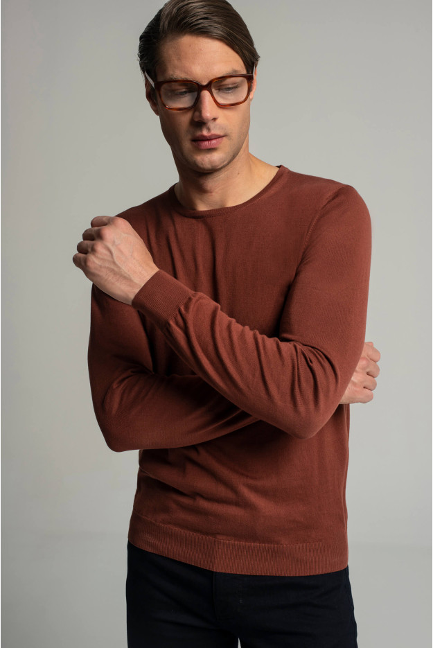 SWETER WILTON Z OKRĄGŁYM DEKOLTEM CG2 SWETER WILTON Z OKRĄGŁYM DEKOLTEM CG2