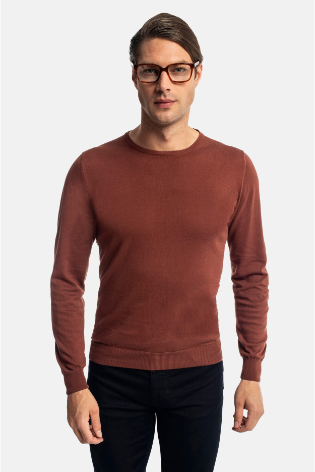 SWETER WILTON Z OKRĄGŁYM DEKOLTEM CG2 SWETER WILTON Z OKRĄGŁYM DEKOLTEM CG2