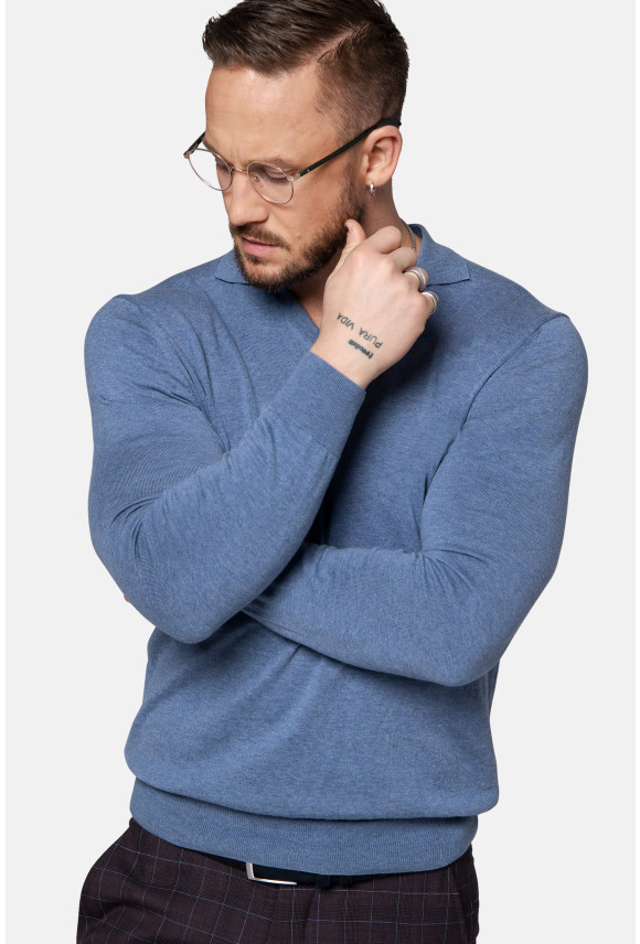 SWETER AVETON PO NIEBIESKI