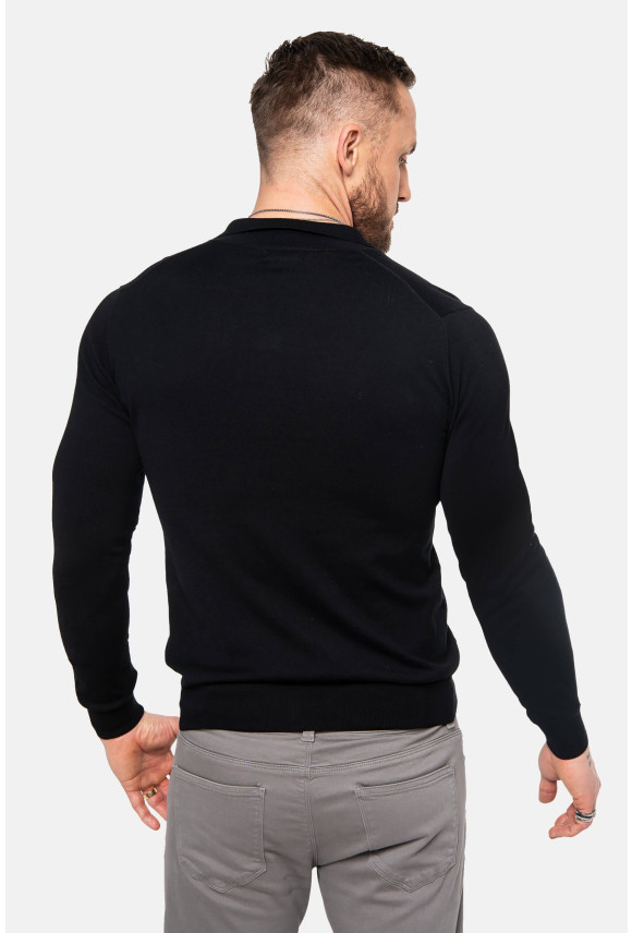 SWETER AVETON PO CZARNY