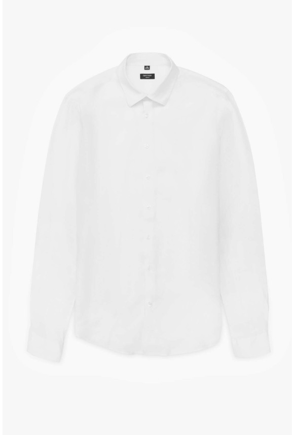 KOSZULA FORMENTO 3014 DŁUGI RĘKAW SLIM FIT BIAŁA