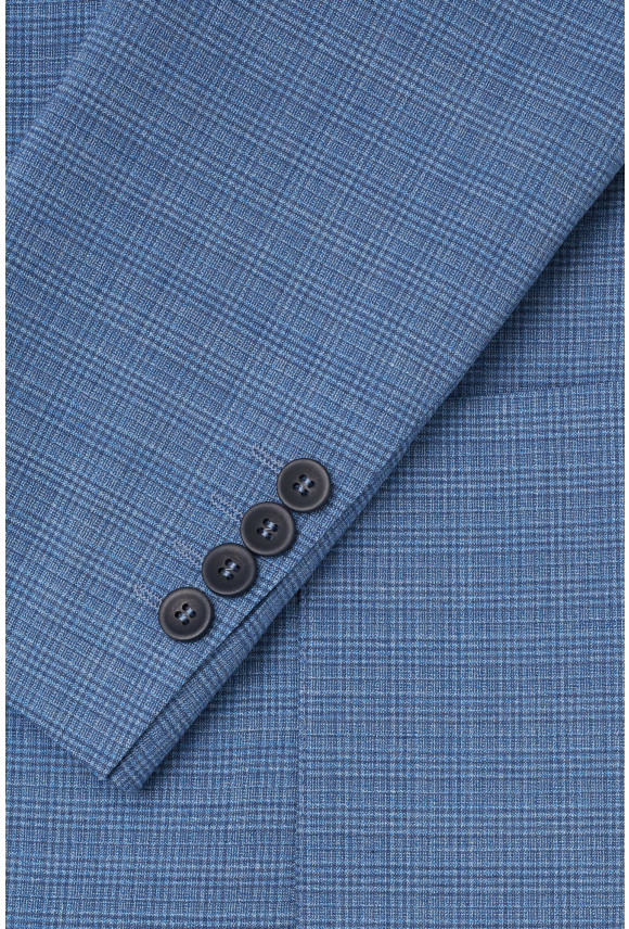 MARYNARKA RICARDI NIEBIESKA SLIM FIT
