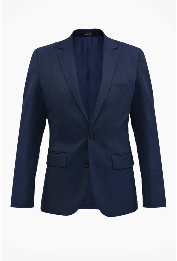 MARYNARKA MULET GRANATOWA REGULAR FIT