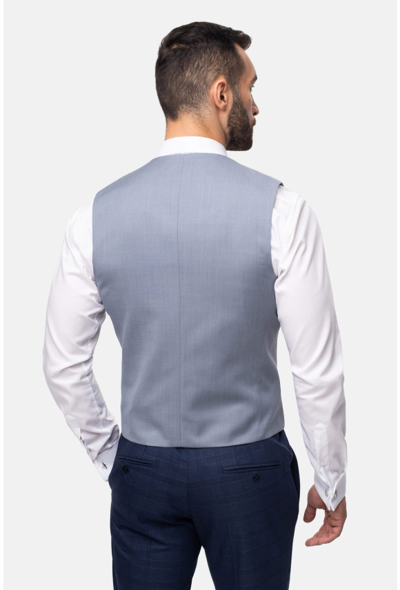 KAMIZELKA CAMBRE SLIM FIT SZARA