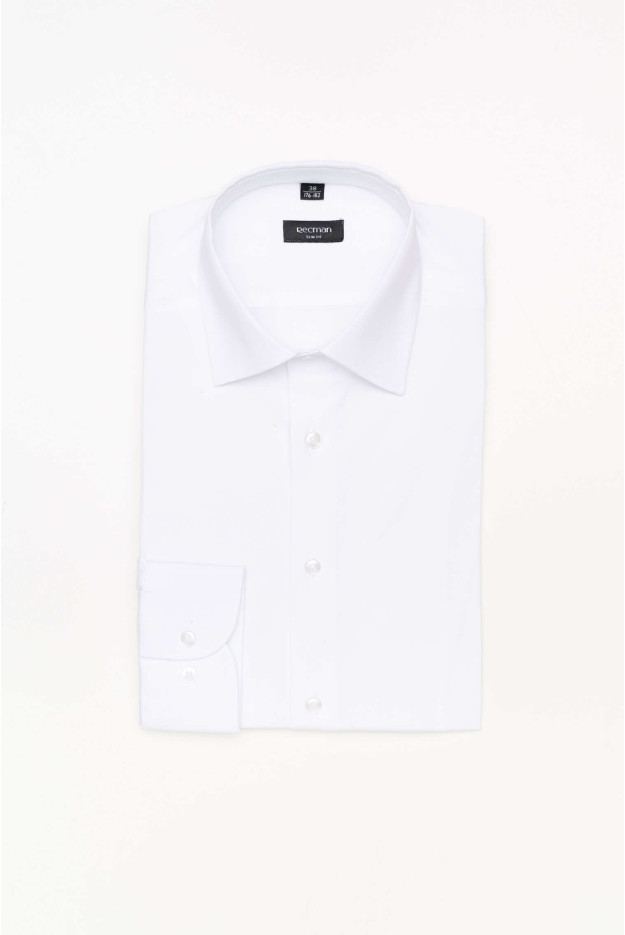 KOSZULA VERSONE 3097 DŁUGI RĘKAW SLIM FIT BIAŁA Z BAWEŁNĄ KOSZULA VERSONE 3097 DŁUGI RĘKAW SLIM FIT BIAŁA Z BAWEŁNĄ