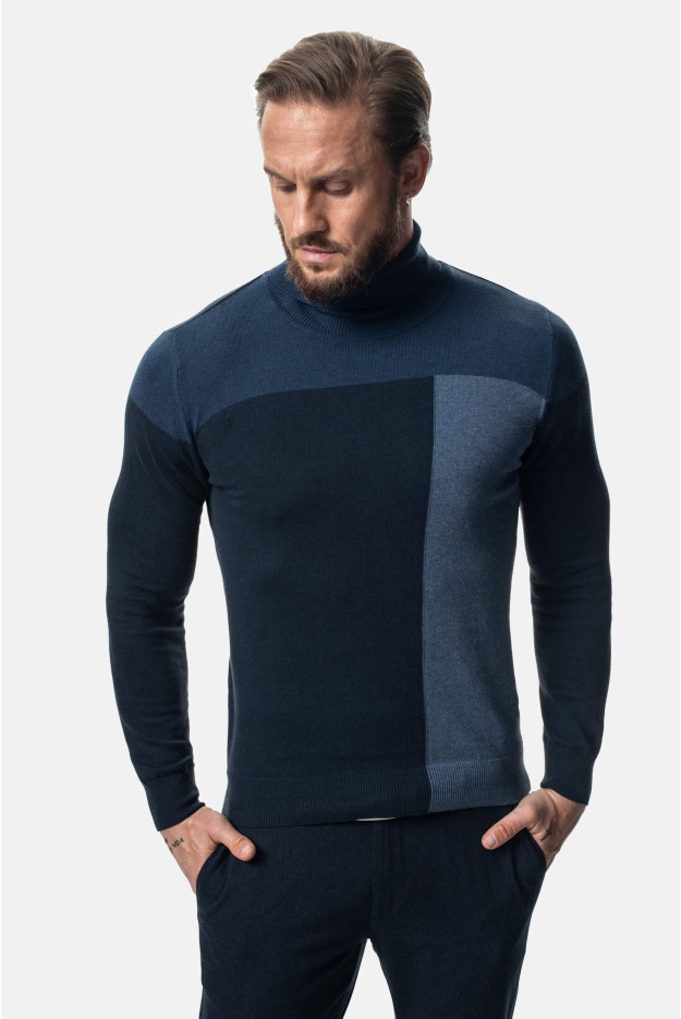 SWETER CONDAT GOLF GRANATOWY