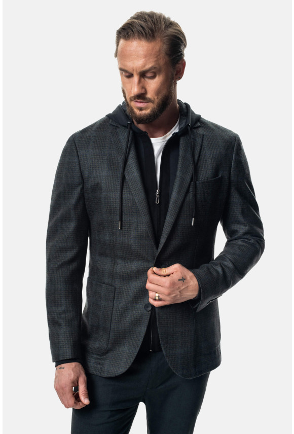 MARYNARKA ERWIN ZIELONA SLIM FIT