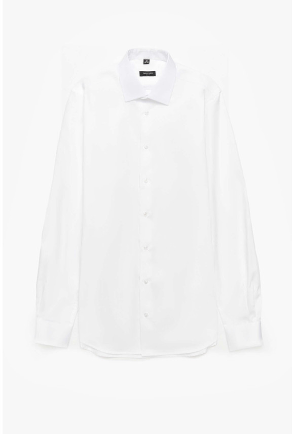 KOSZULA VERSONE 3517 DŁUGI RĘKAW SLIM FIT BIAŁA
