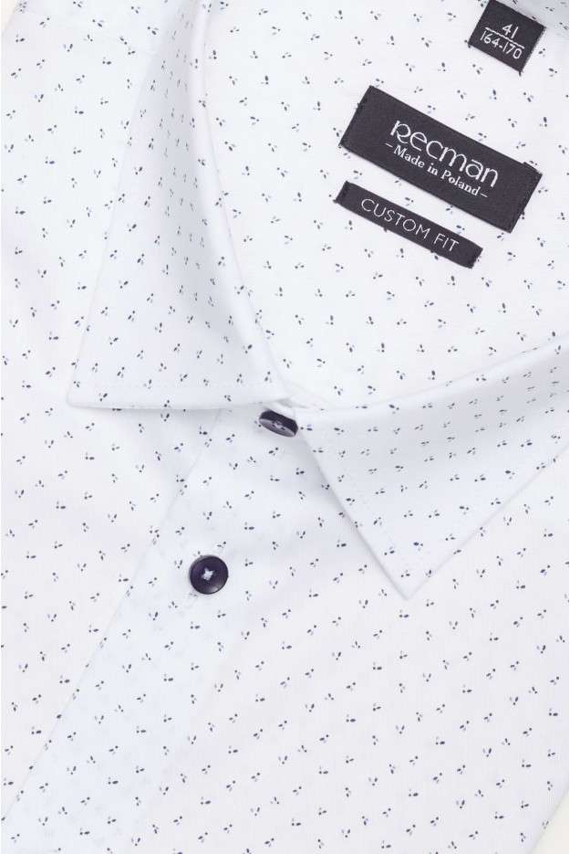 KOSZULA COLINE 3109T DŁUGI RĘKAW CUSTOM FIT BIAŁA