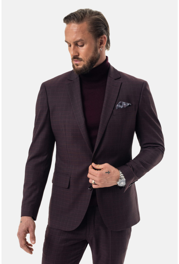 MARYNARKA LURAS BORDOWA SLIM FIT