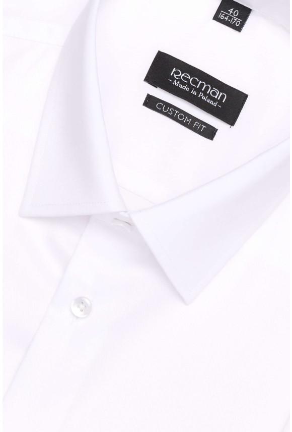 KOSZULA VERSONE 3155T DŁUGI RĘKAW CUSTOM FIT BIAŁY KOSZULA VERSONE 3155T DŁUGI RĘKAW CUSTOM FIT BIAŁY