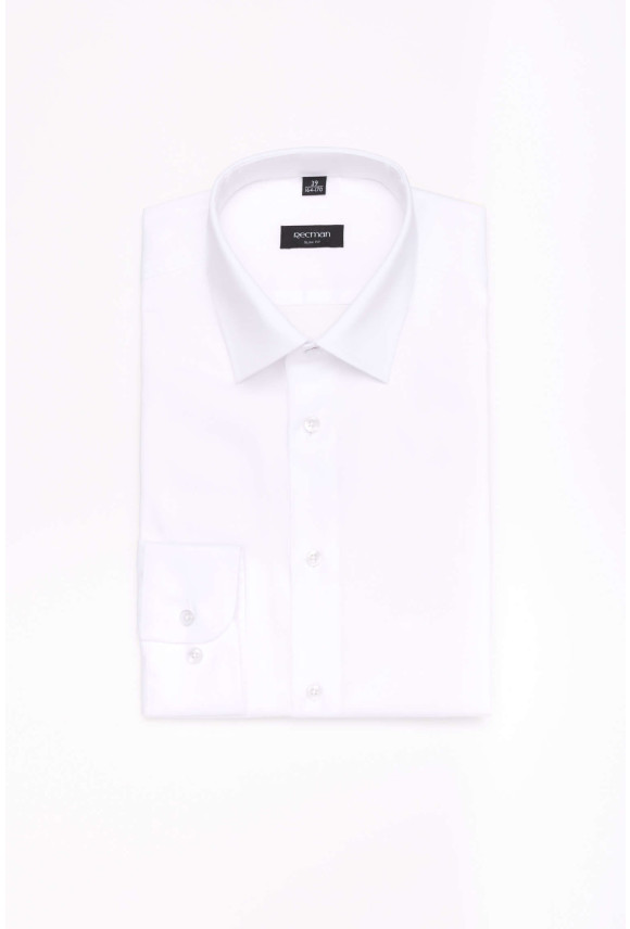 KOSZULA VERSONE 3155T DŁUGI RĘKAW SLIM FIT BIAŁA KOSZULA VERSONE 3155T DŁUGI RĘKAW SLIM FIT BIAŁA