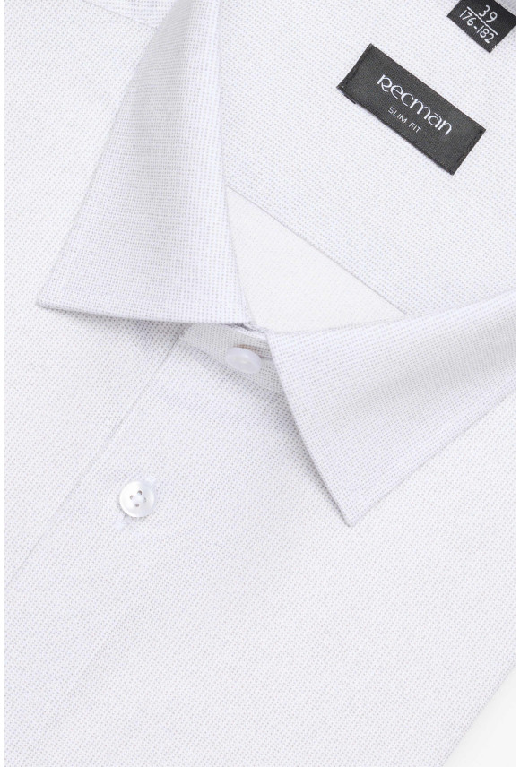 KOSZULA COLINE 3178T DŁUGI RĘKAW SLIM FIT SZARA
