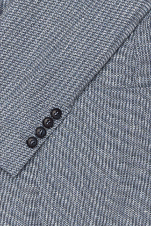 MARYNARKA SANZA NIEBIESKA SLIM FIT