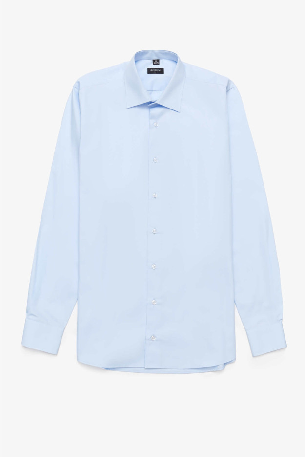 KOSZULA VERSONE 3180E DŁUGI RĘKAW SLIM FIT BŁĘKITNA