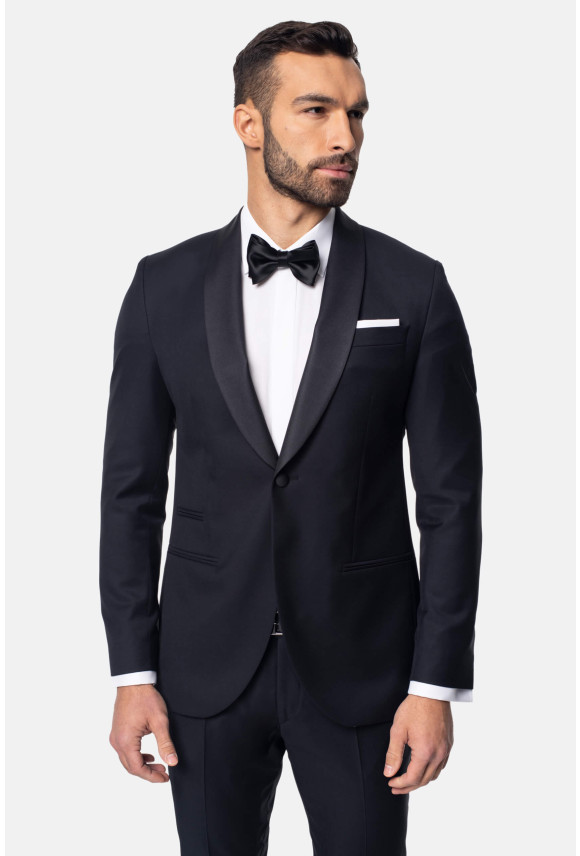 MARYNARKA WINCHE CZARNA SLIM FIT MARYNARKA WINCHE CZARNA SLIM FIT