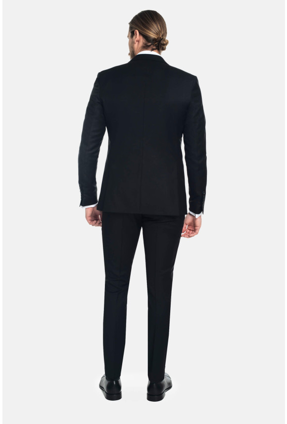 GARNITUR RADWIN 318 CZARNY SLIM FIT