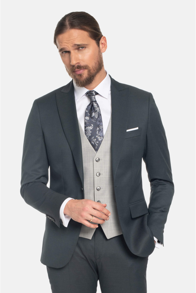 MARYNARKA SELLA ZIELONA SLIM FIT MARYNARKA SELLA ZIELONA SLIM FIT