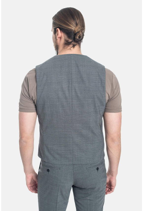 KAMIZELKA MERIA SLIM FIT GRAFITOWA