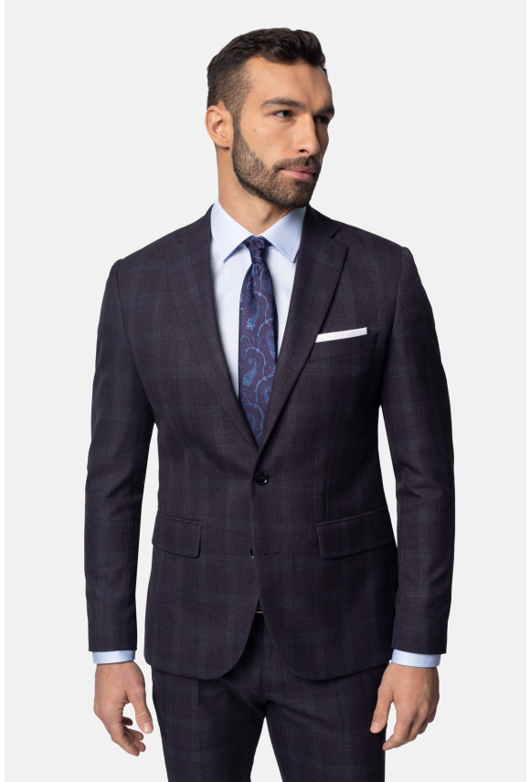 MARYNARKA HAMBRO FIOLET SLIM FIT