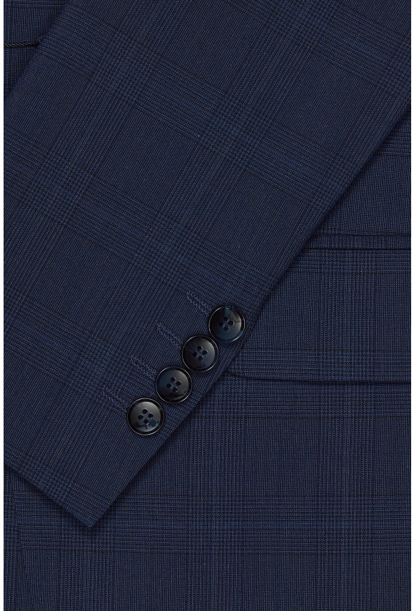 MARYNARKA NONZA GRANATOWA SUPER SLIM FIT