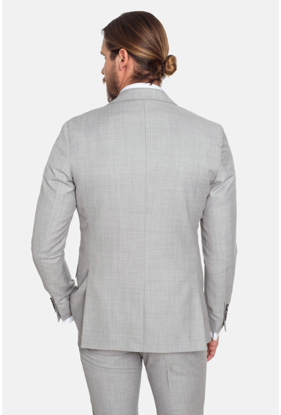MARYNARKA ASCO SZARA SLIM FIT