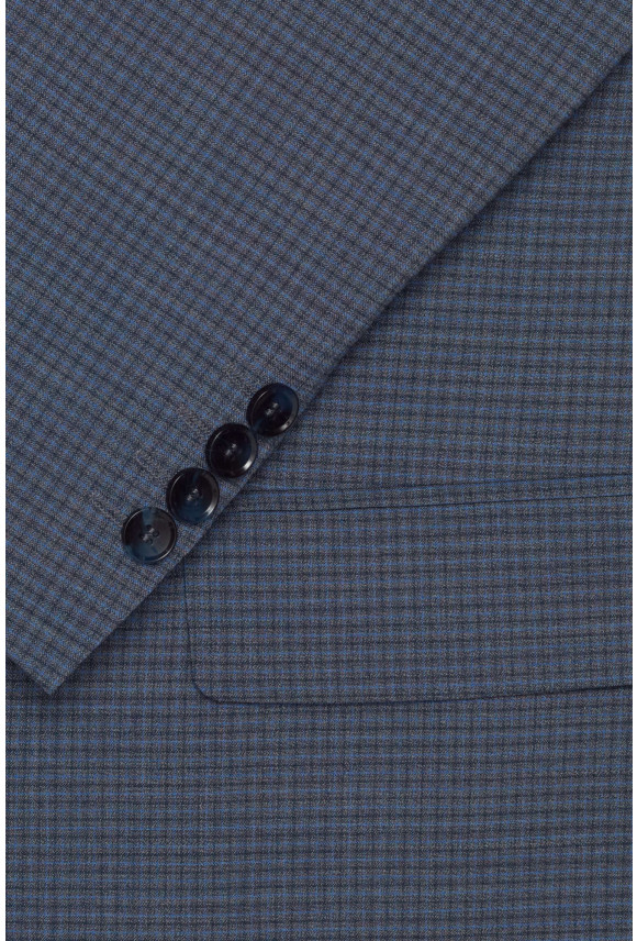 MARYNARKA GRADA NIEBIESKA SLIM FIT