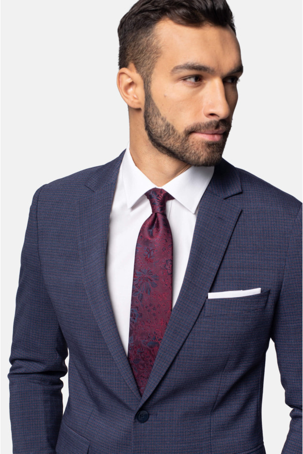 MARYNARKA GRADA GRANATOWA SLIM FIT MARYNARKA GRADA GRANATOWA SLIM FIT