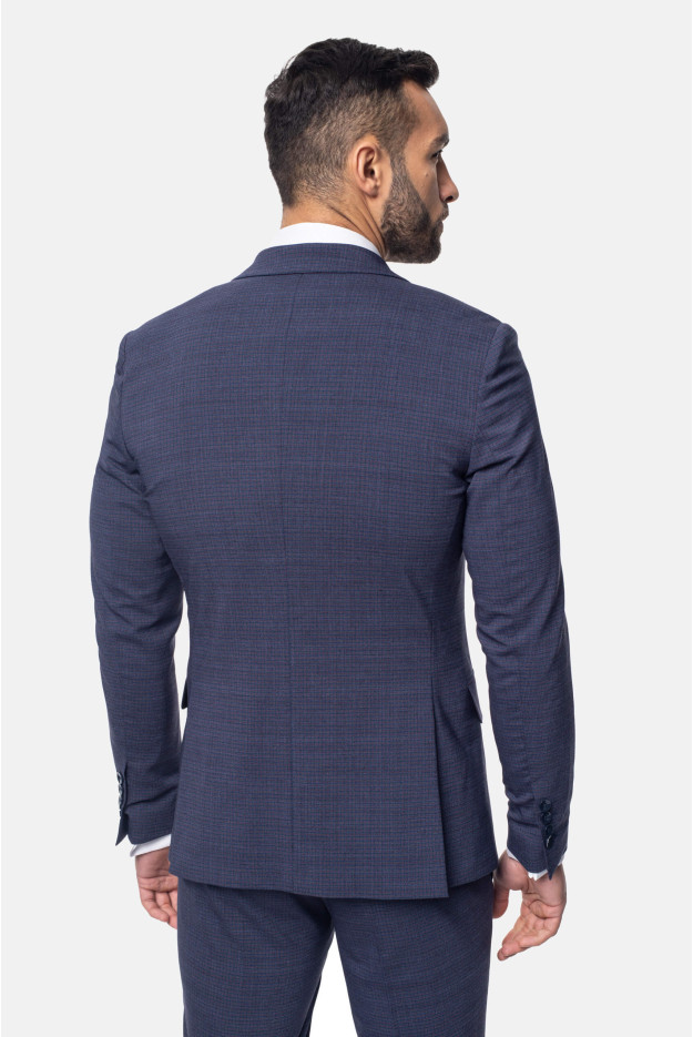 MARYNARKA GRADA GRANATOWA SLIM FIT MARYNARKA GRADA GRANATOWA SLIM FIT