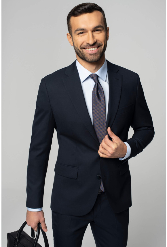 GARNITUR WINKED GRANAT SLIM FIT