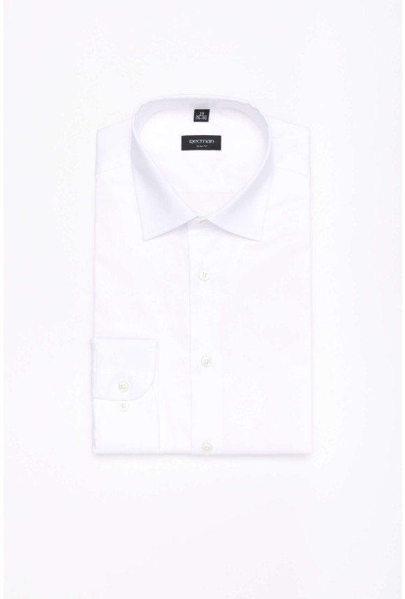 KOSZULA VERSONE 3228 DŁUGI RĘKAW SLIM FIT BIAŁY KOSZULA VERSONE 3228 DŁUGI RĘKAW SLIM FIT BIAŁY