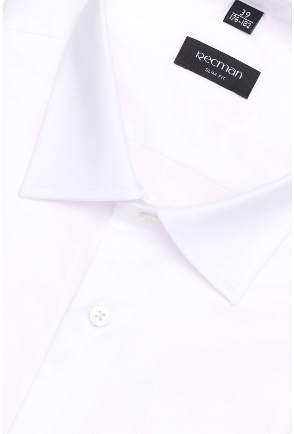 KOSZULA VERSONE 3228 DŁUGI RĘKAW SLIM FIT BIAŁY KOSZULA VERSONE 3228 DŁUGI RĘKAW SLIM FIT BIAŁY