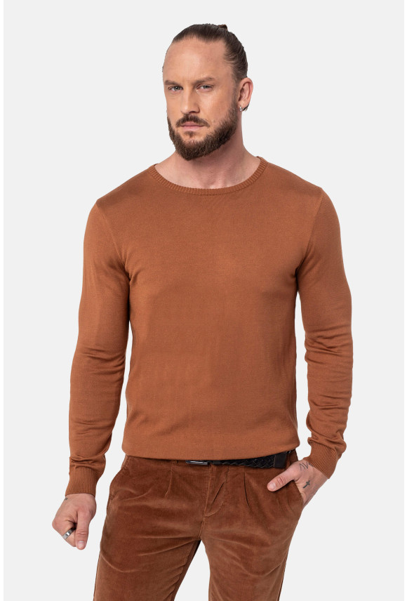 SWETER PETRONA Z OKRĄGŁYM DEKOLTEM K2