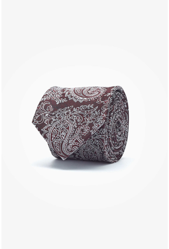 KRAWAT PAISLEY BORDOWY 211