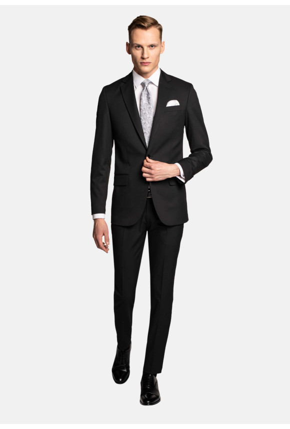 GARNITUR LAMMAS 316 CZARNY REGULAR FIT